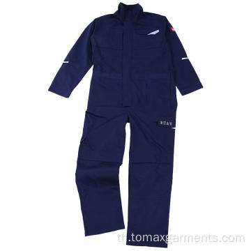 FR สารหน่วงไฟ Coveralls หลวม